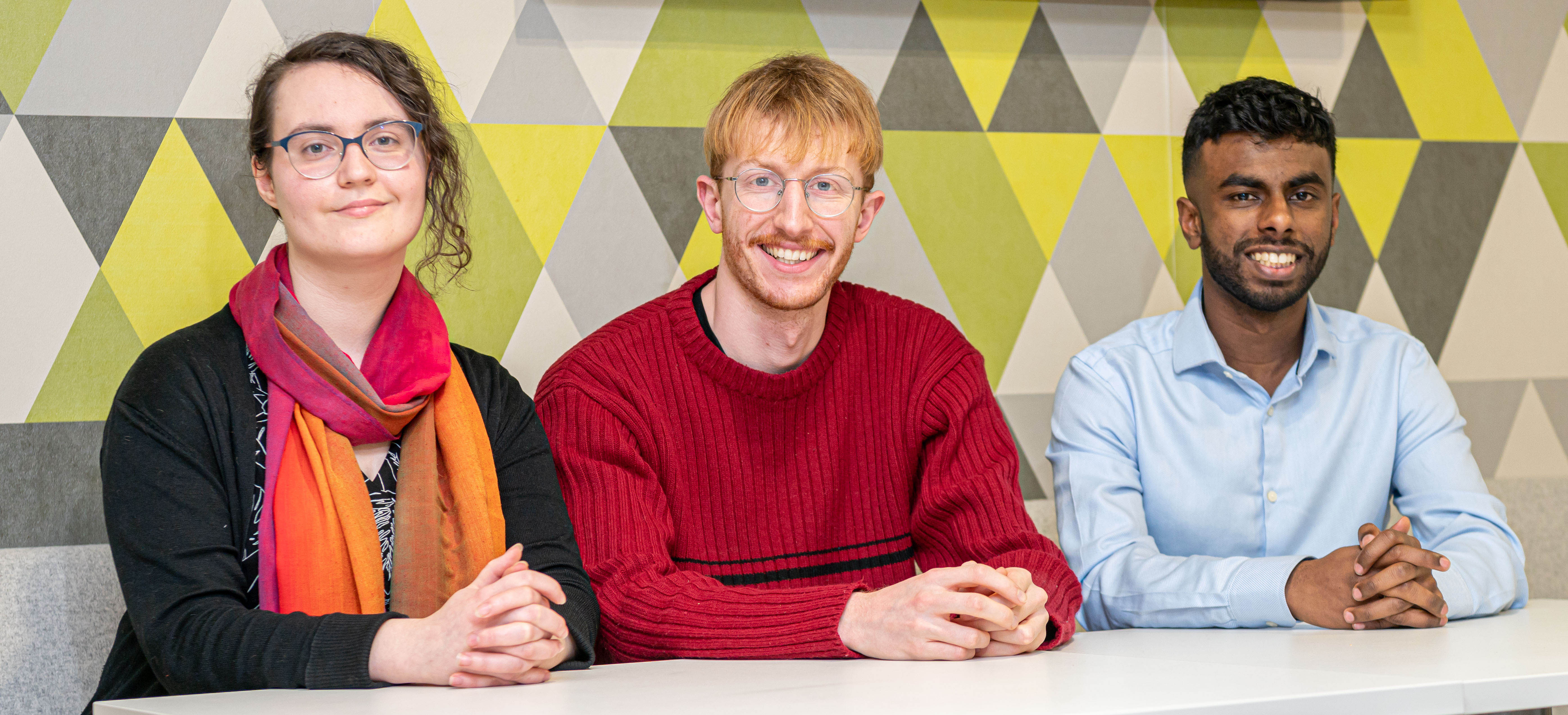 Three social researchers